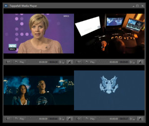 Teppefall Media Player - náhled