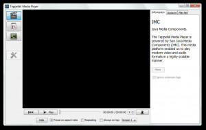 Teppefall Media Player - náhled