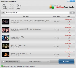 Umile Youtube Downloader - náhled