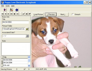 Puppy Love Electronic Scrapbook - náhled