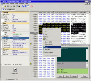Hexadecimal Editor - náhled