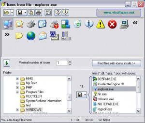 Icons from File - náhled