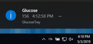 GlucoseTray - náhled