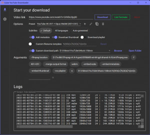 Cube YouTube Downloader - náhled