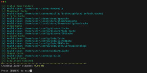 CrunchyCleaner - náhled