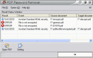 PDF Password Remover - náhled