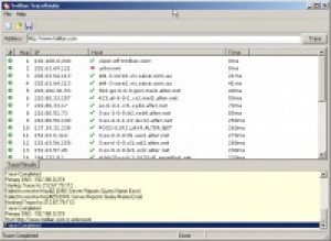 Trellian Traceroute - náhled