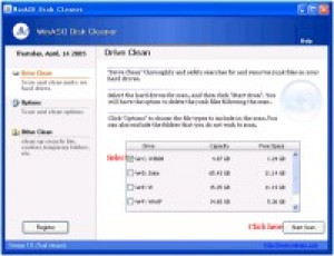 WinASO Disk Cleaner - náhled