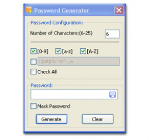 Cute Password Manager - náhled