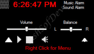 AshSofDev MP3 Alarm - náhled