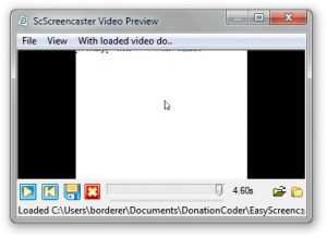 Easy Screencast Recorder - náhled