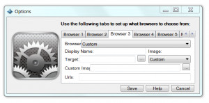 Browser Chooser - náhled