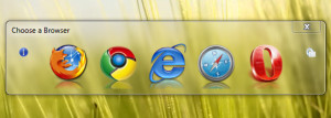 Browser Chooser - náhled