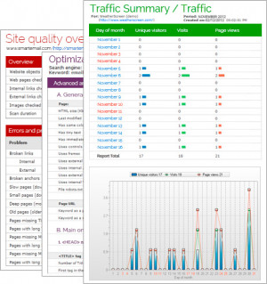 Web CEO Professional Desktop Suite - náhled