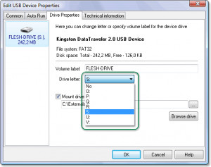Auto Assign Drive Letters - náhled