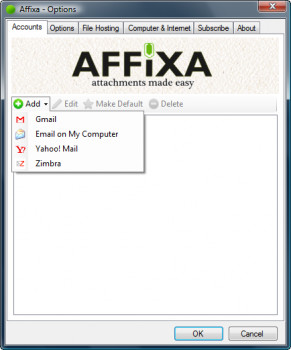 Affixa - náhled