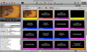 ProPresenter - náhled