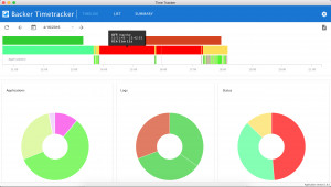 Backer Timetracker - náhled