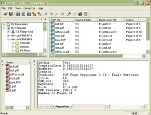 Foxit PDF Text Converter - náhled