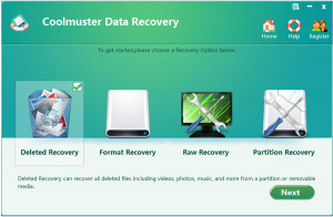Coolmuster Data Recovery - náhled