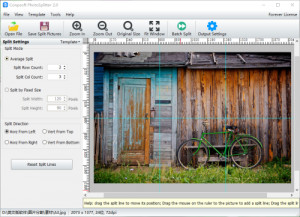 Conpsoft PhotoSplitter - náhled