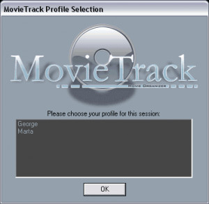 MovieTrack - náhled