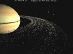 Saturn-7 screensaver - náhled