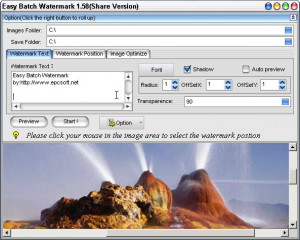 Easy Batch Watermark - náhled