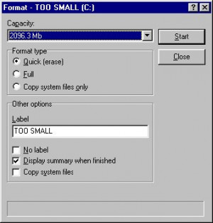 Fake Format - náhled