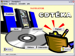 CDTéka + CDPlayer - náhled