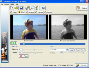 Flash Video Studio - náhled