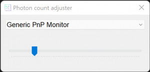 Photon count adjuster - náhled