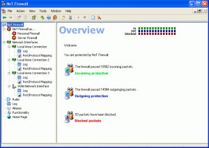 NeT Firewall - náhled