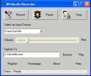 WinAudio Recorder - náhled