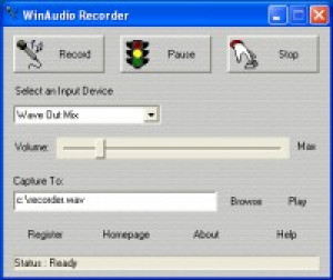 WinAudio Recorder - náhled