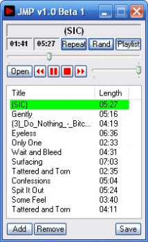 JLC's Media Player - náhled