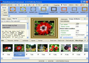 UniDream Photo Watermark - náhled