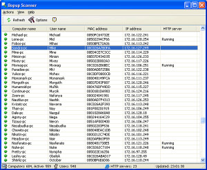 Bopup Scanner - náhled