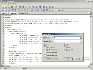 HTML Notepad - náhled