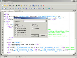 HTML Notepad - náhled