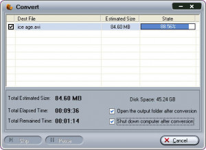 Leawo MP4 converter - náhled