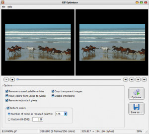 GIF Optimizer - náhled