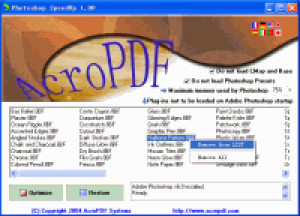Photoshop SpeedUp - náhled