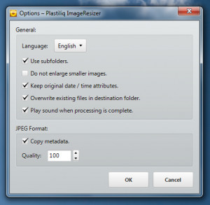 Plastiliq ImageResizer - náhled