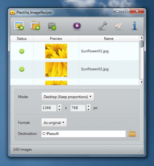 Plastiliq ImageResizer - náhled