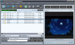 Full Video Converter Free - náhled