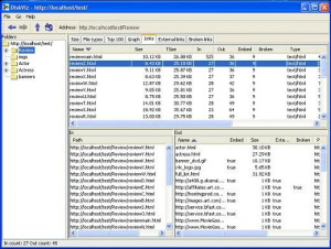 DiskViz - Link Checker - náhled