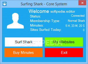 Surfing Shark - náhled