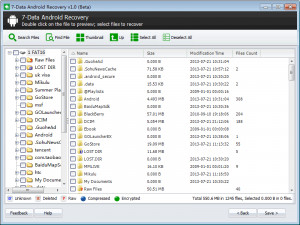 7-Data Android Recovery - náhled