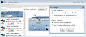 Virtual Ethernet Switch - náhled